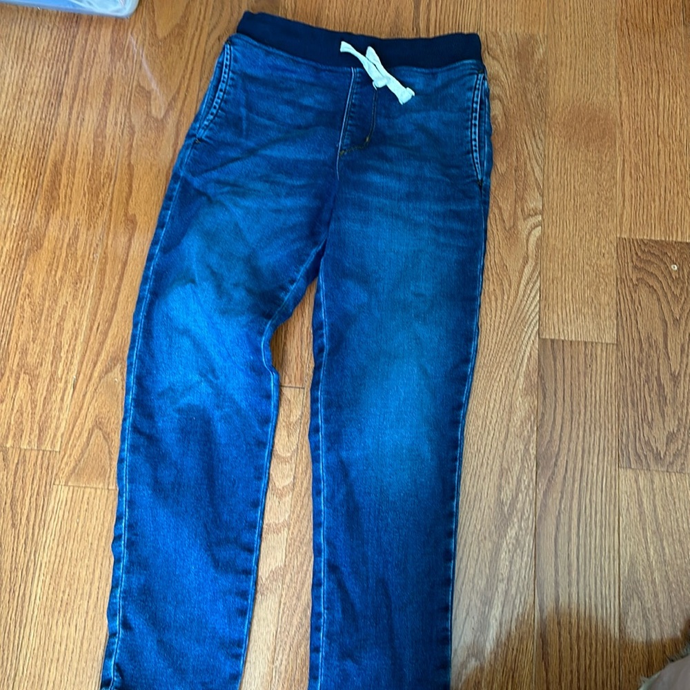 Crewcuts elastic waist denim